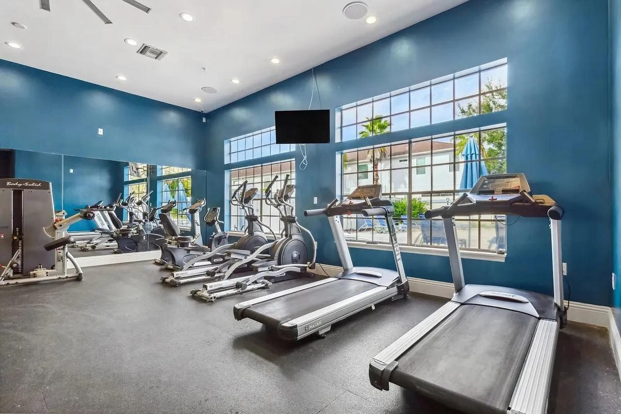 On-site fitness center